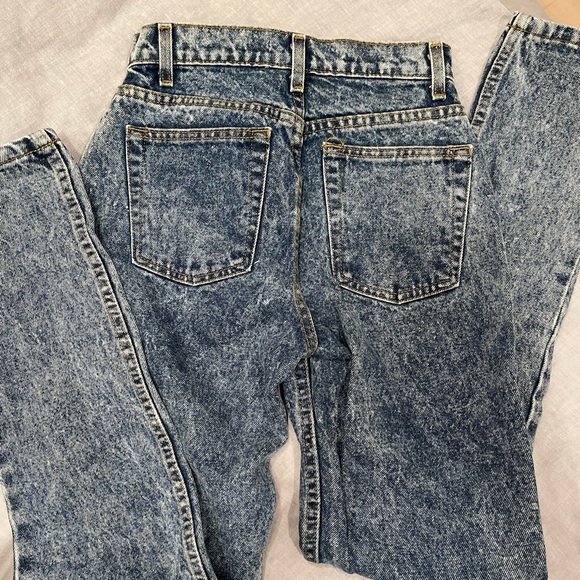 American Apparel High Waist Jean Size 25 Long - Picture 3 of 5